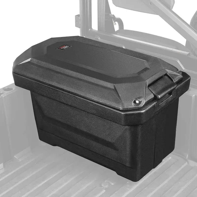 Kemimoto Polaris Ranger Xp 1000 45L Storage Box & Rear View Mirror 2