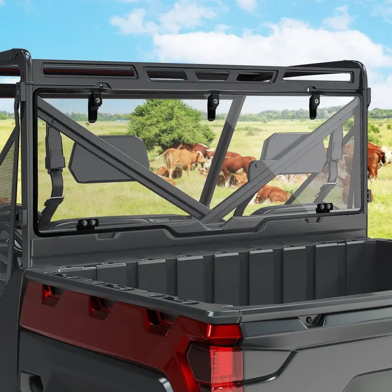 Kemimoto Polaris Ranger Xp 1000/Crew Rear Windshield 2