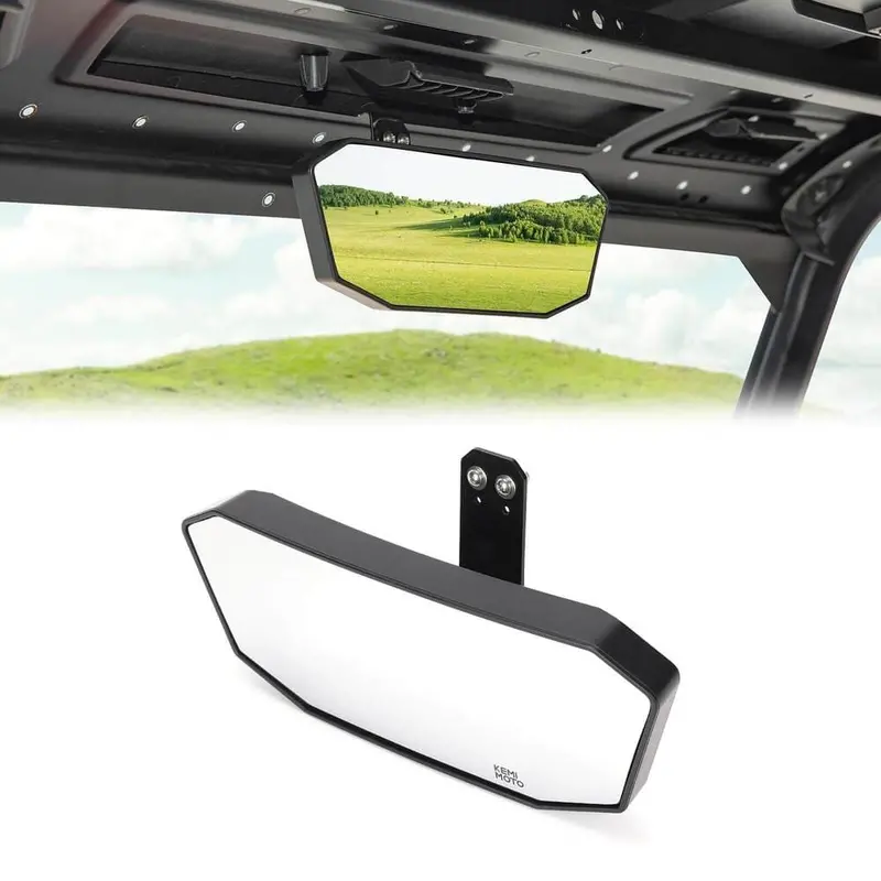 Kemimoto Polaris Ranger Xp 1000 Rear View Mirror & Under Seat Storage Box 2