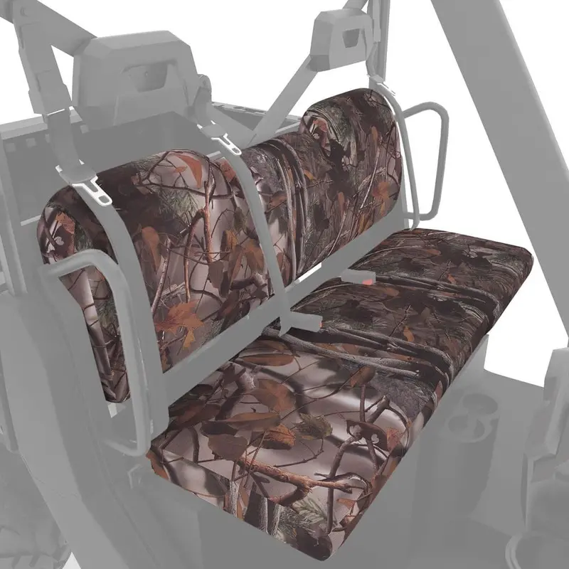 Kemimoto Polaris Ranger Xp 1000 Upgraded Rear View Mirror & Camouflage Seat Cover 2