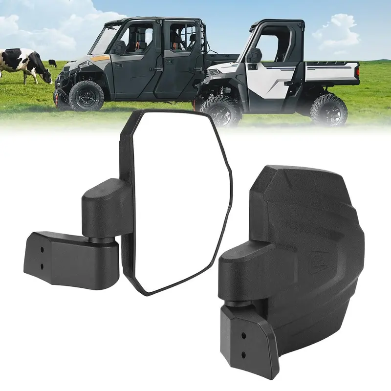 Kemimoto Polaris Ranger Xp 1000 Upgraded Side Mirrors 1