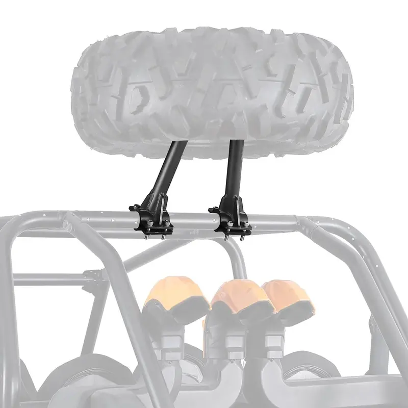 Kemimoto Polaris Rzr 1.5''-2'' Roll Cage Utv Spare Tire Carrier 1