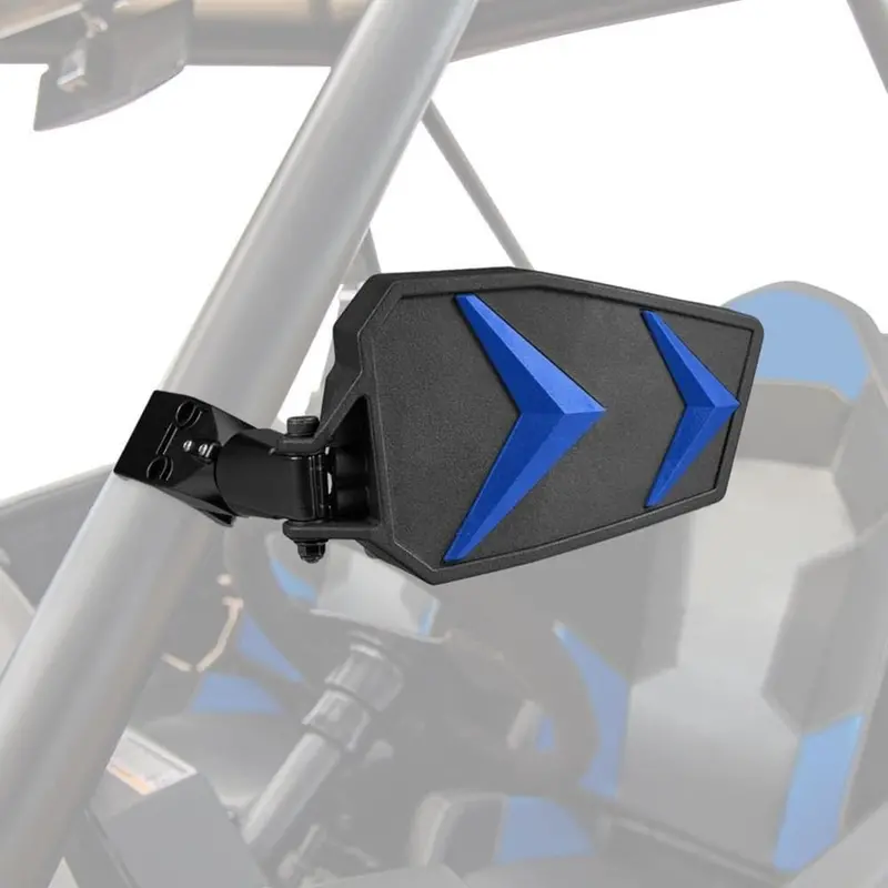 Kemimoto Polaris Rzr 570 1.75" Utv Roll Bar Color Side Rear View Mirror 1