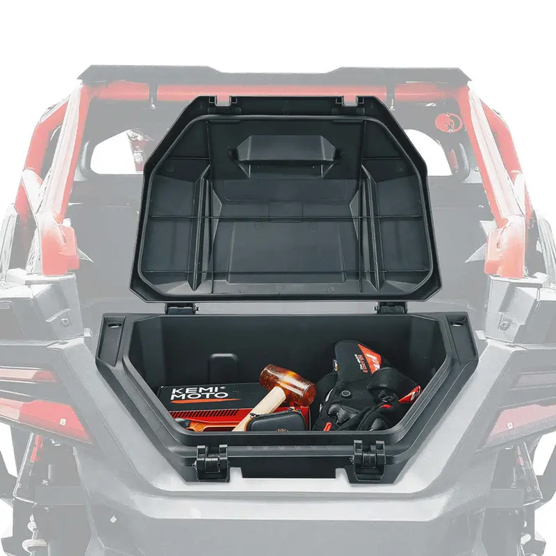 Kemimoto Polaris Rzr Pro R 36L Rear Cargo Box With Two Lockable Latches 1