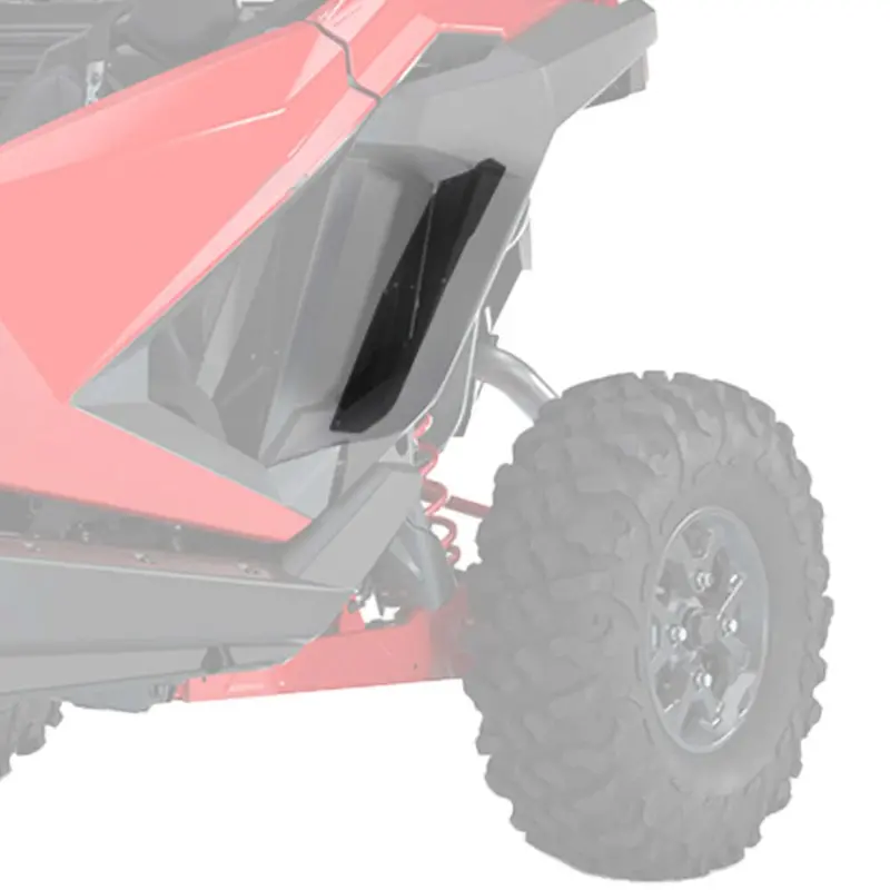 Kemimoto Polaris Rzr Pro R 4 Pcs Mud Fender Flares 1