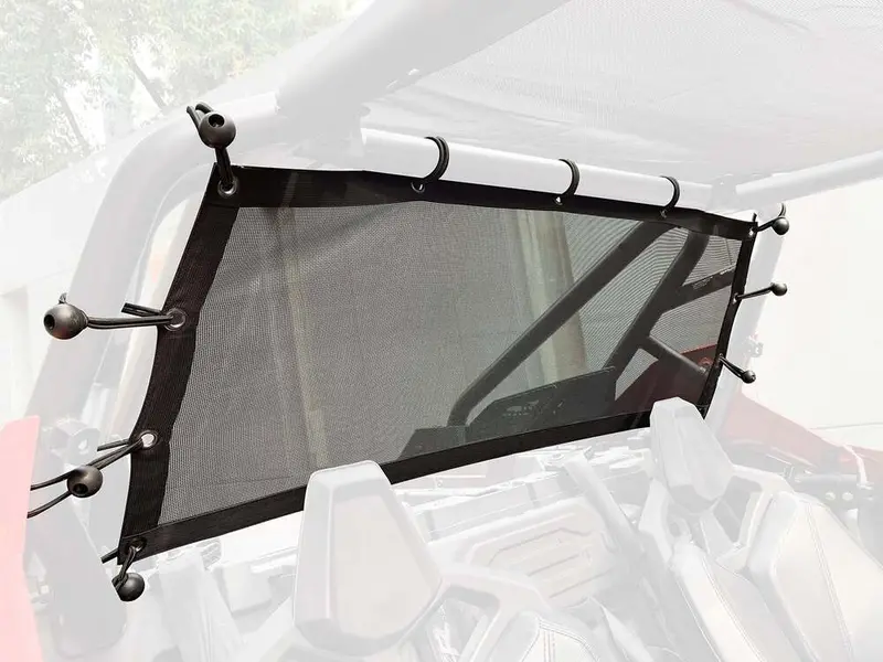 Kemimoto Polaris Rzr Pro R Soft Rear Window Net Mesh 1