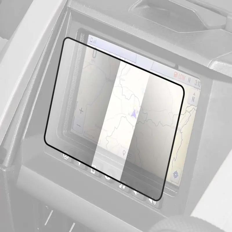 Kemimoto Polaris Rzr Pro R Tempered Glass Screen Protector 1