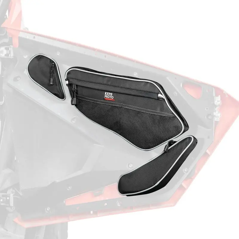 Kemimoto Polaris Rzr Pro Xp Front Door Bags W/ Knee Pads 1