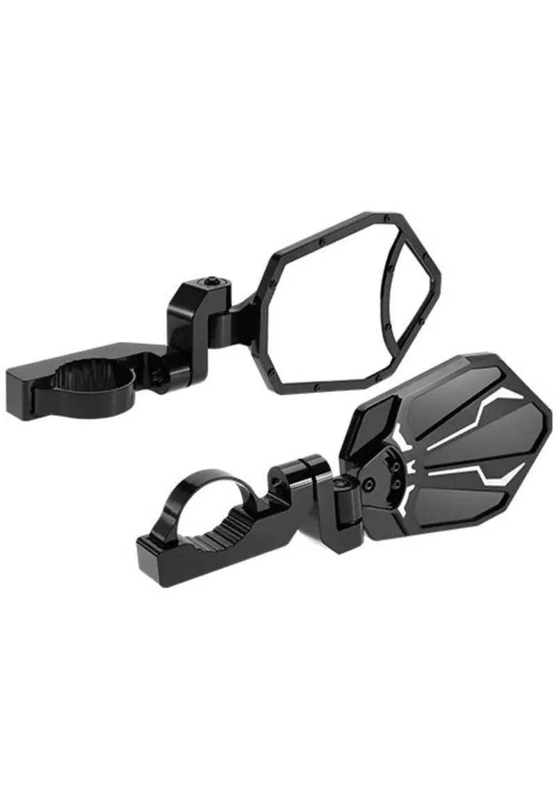 Kemimoto Polaris Rzr Pro Xp Rear View Side Mirrors & Center Shoulder Bag 2