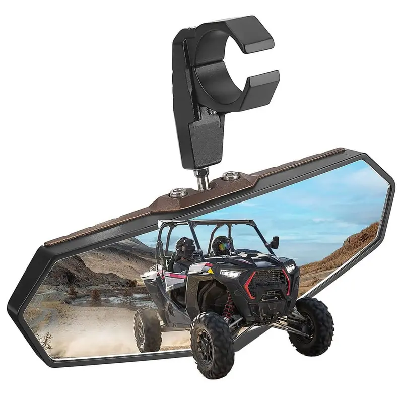 Kemimoto Polaris Rzr Xp 1000 1.6"-2" Roll Bar Cages Utv Rear View Mirror 1