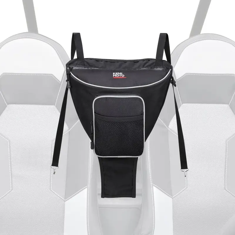 Kemimoto Polaris Rzr Xp 1000 1680D High Density Cab Pack Center Seat Bag 1