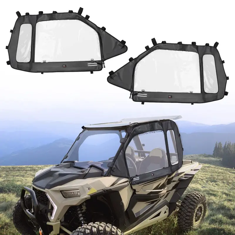 Kemimoto Polaris Rzr Xp 1000 Cab Enclosures & Soft Rear Windshield 2