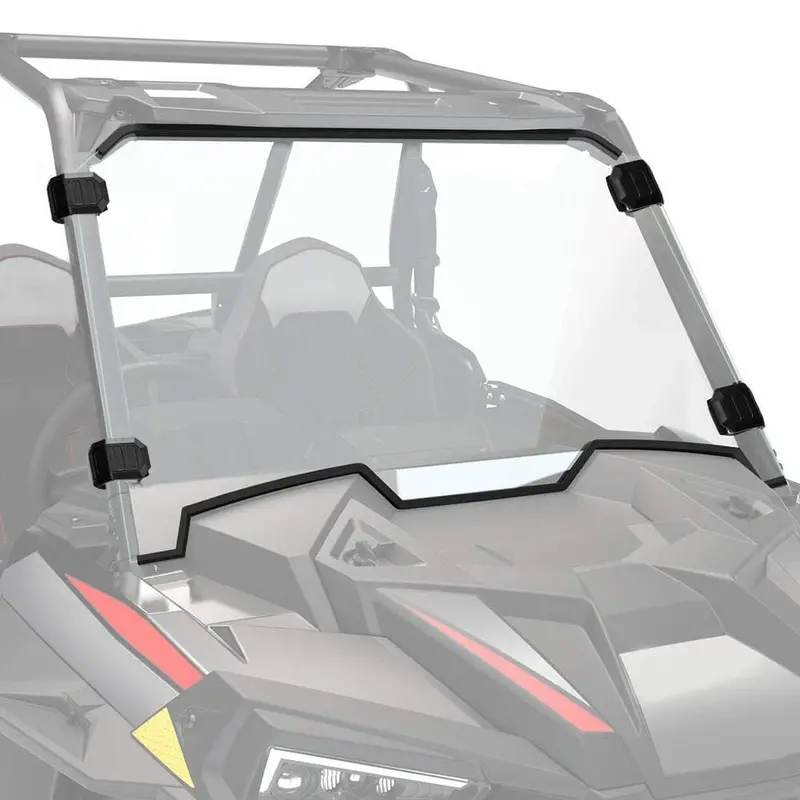 Kemimoto Polaris Rzr Xp 1000 Cab Enclosures Soft Upper Doors & Front Windshield 2