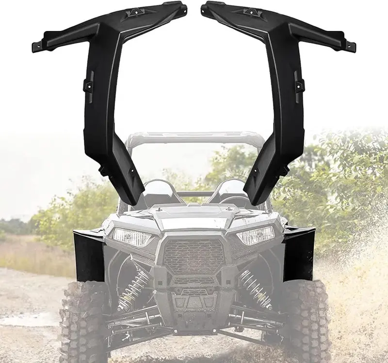 Kemimoto Polaris Rzr Xp 1000 Extended Front Full Mud Flaps - 2Pcs 1
