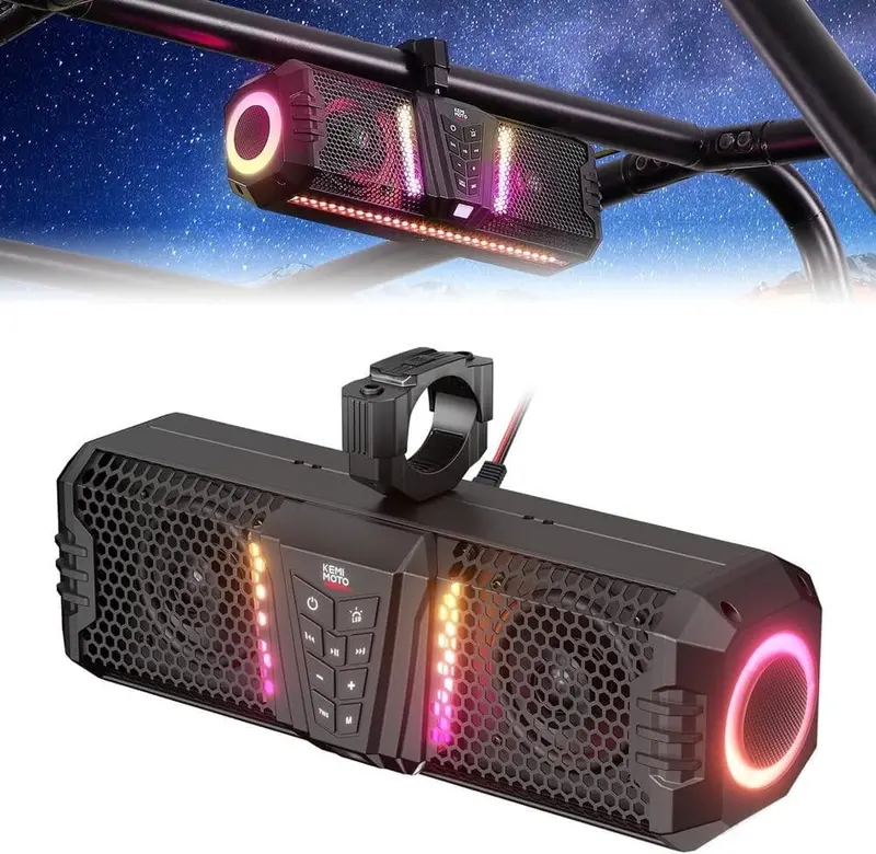 Kemimoto Polaris Rzr Xp 1000 Midnight Sound Bar 1