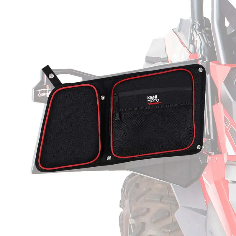 Kemimoto Polaris Rzr Xp 4 1000 Knee Pad Rear Side Door Bags 1