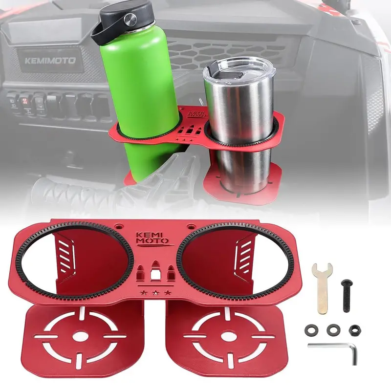 Kemimoto Polaris Rzr Xp Upgrade Stable Garb Bar Cup Holder 3