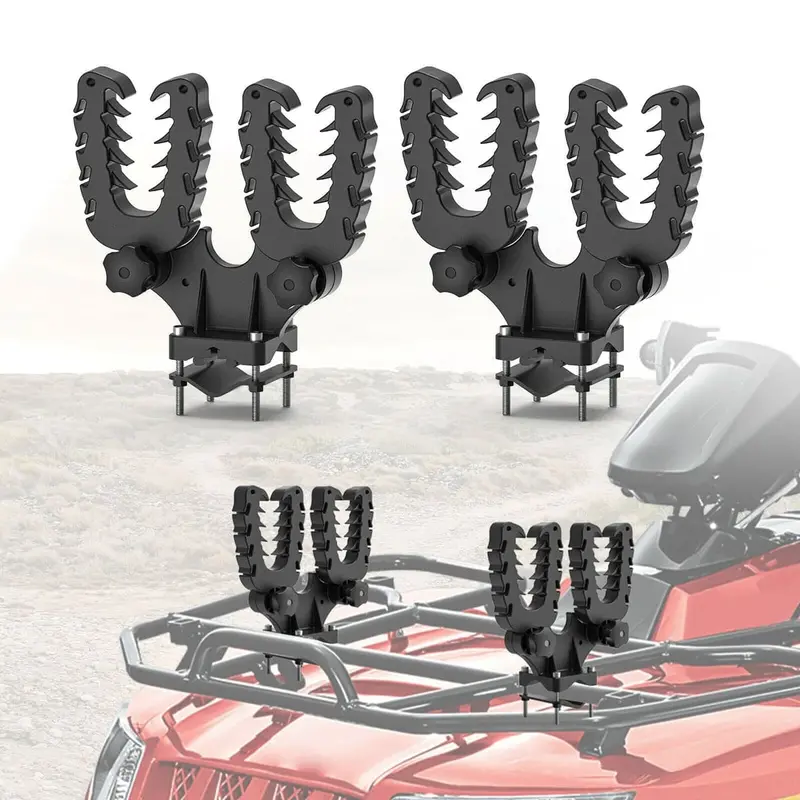 Kemimoto Polaris Utv/Atv Double U-Bracket Mount Grip 1