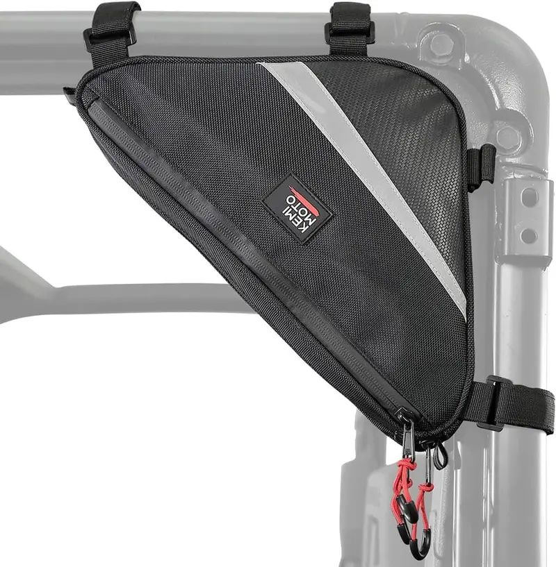 Kemimoto Polaris Utv Roll Bar Triangle Storage Bag 1