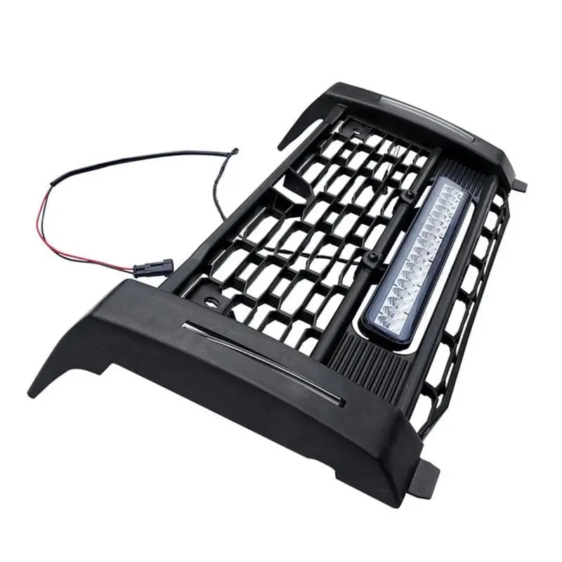 Kemimoto Polaris Xpedition Adv Front Mesh Grill W/ Accent Light 2