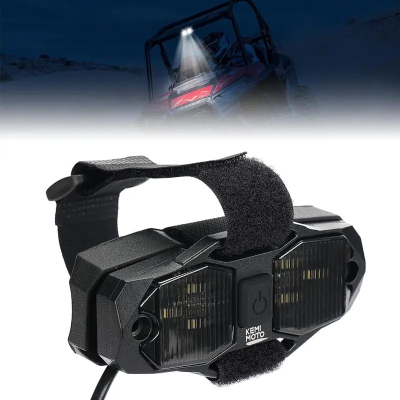 Kemimoto Universal Cab Roll Cage Waterproof Led Light 2