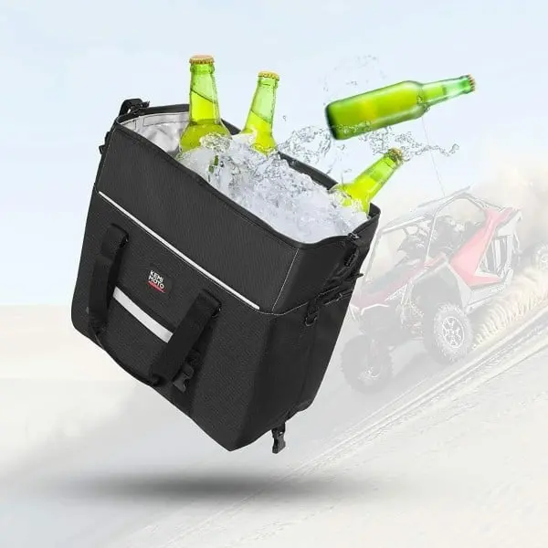 Kemimoto Universal Utv Insulated Mountable Cooler Rear Bag 1