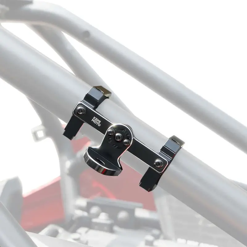 Kemimoto Utv Aluminum Whip Light Mount For 1.5"/2" Roll Cage 1