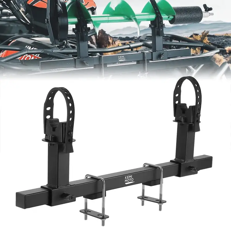 Kemimoto Utv/Atv 0.79"-1.77" Universal U-Bolt Tool Holder - Square Tube 1