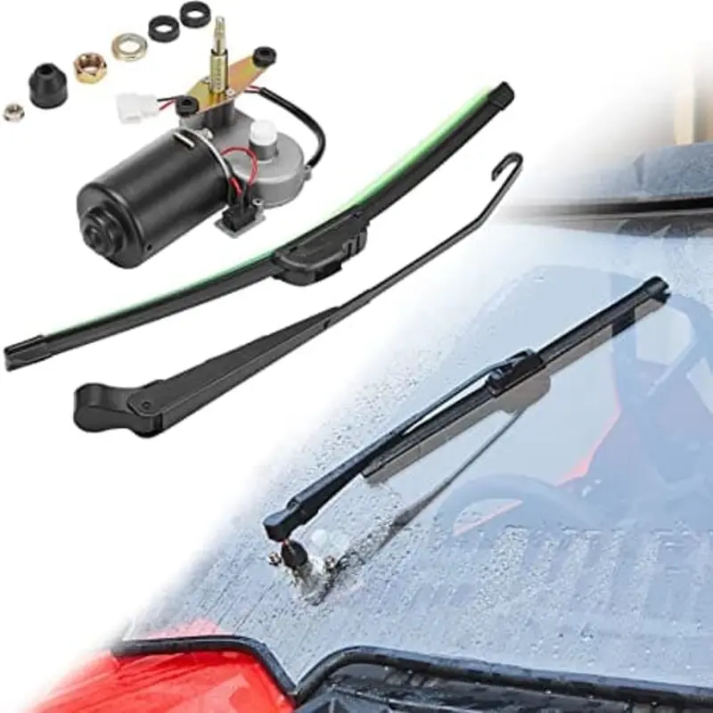 Kemimoto Utv Electric Windshield Wiper Kit - 12V 1