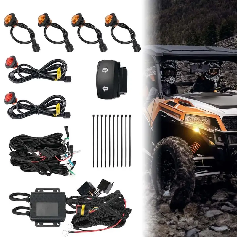 Kemimoto Utv Plug & Play Turn Signal Kit 1