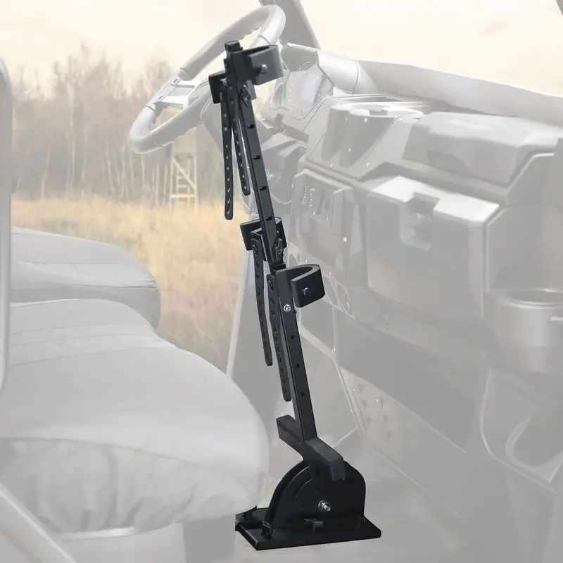 Kemimoto Utv Shotgun Holder Floor Vertical Mount Holder 1