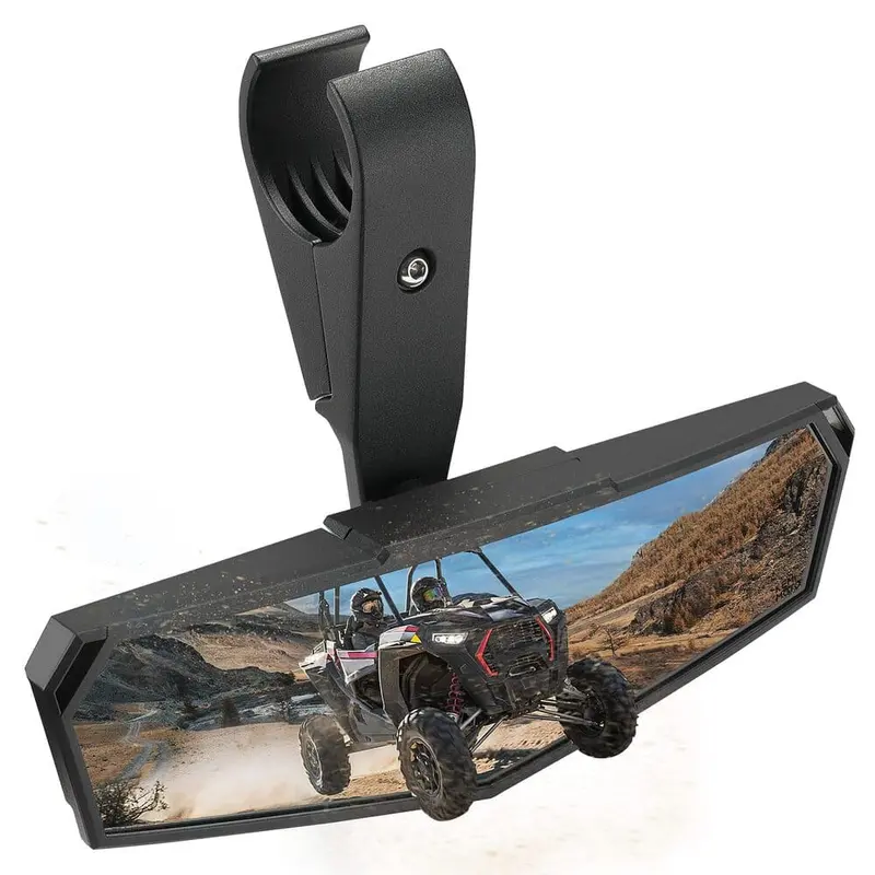 Kemimoto Utv Upgraded 1.75"-2" Crossbar Convex Mirror 1