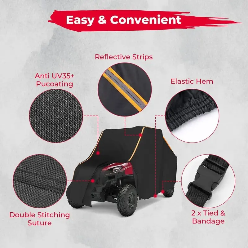 Kemimoto Yamaha Wolverine Utv Cover 2