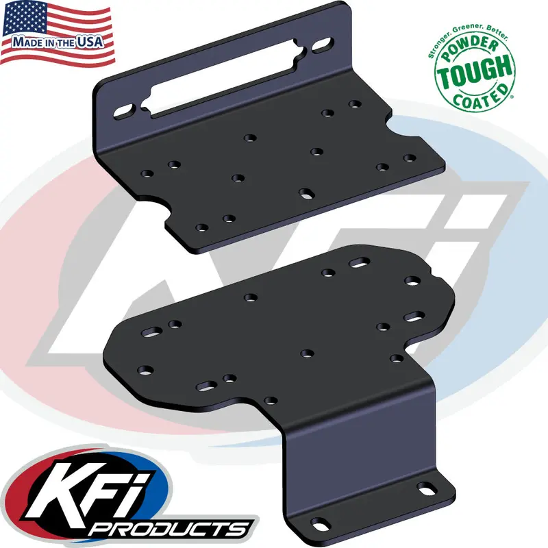 Kfi '06-'13 Yamaha Rhino 450/660/700 Winch Mount 1