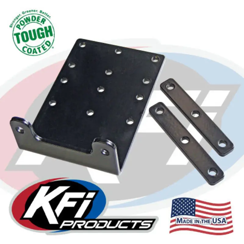 Kfi '09 Kubota Rtv900 1140 Winch Mount 1