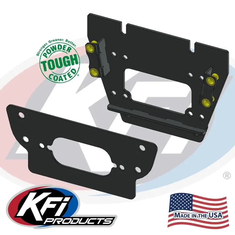 Kfi '20-'25 Kawasaki Teryx Krx 1000 Winch Mount 1