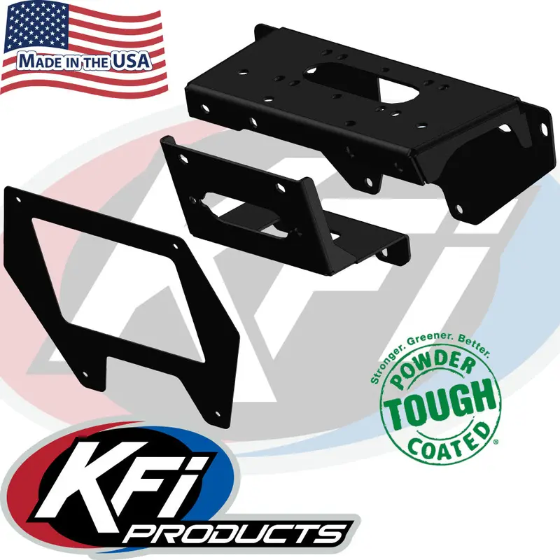 Kfi '20-'25 Polaris Rzr Pro Xp Winch Mount 1