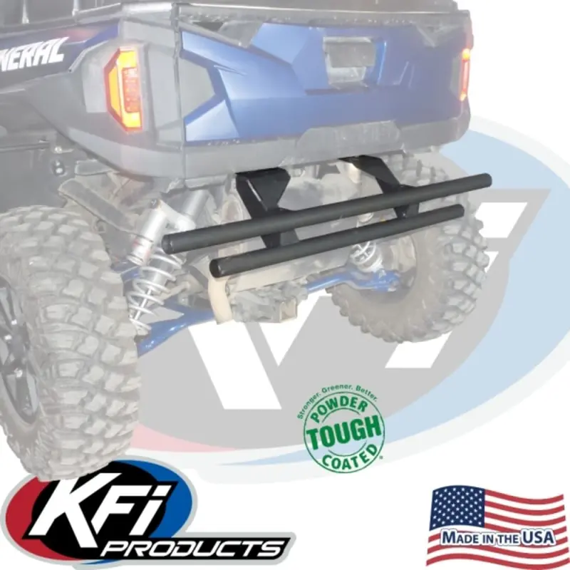 Kfi '21-'25  Polaris General 1000 Rear Bumper 1