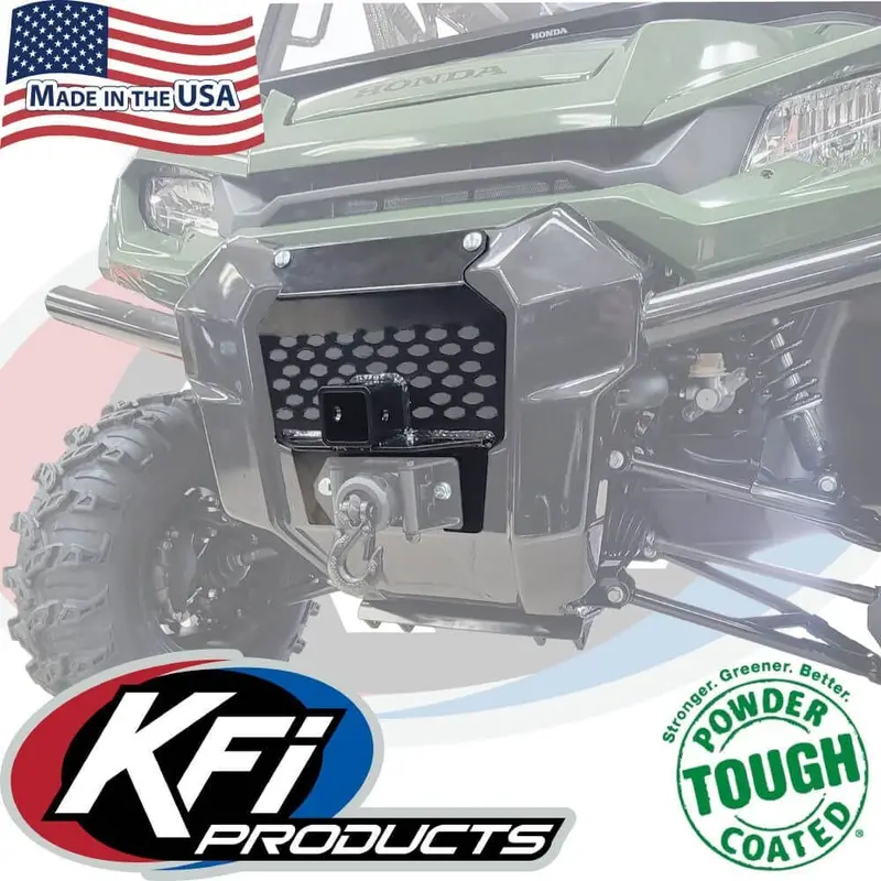 Kfi '22-'25 Honda Pioneer 1000 Front Upper 2" Receiver Hitch 1