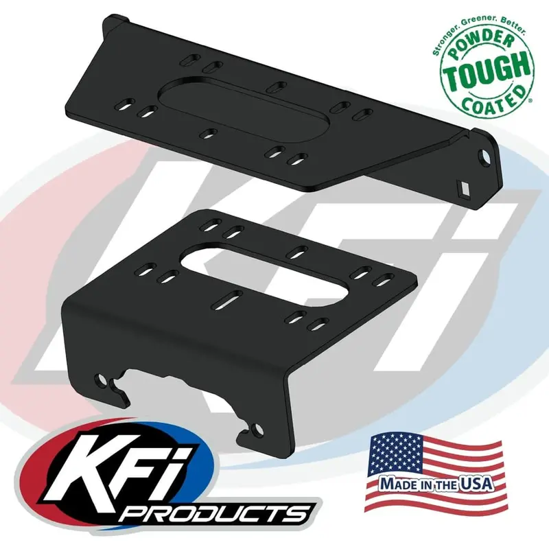 Kfi '25 Polaris Ranger Xp 1000 Utv Winch Mount 1