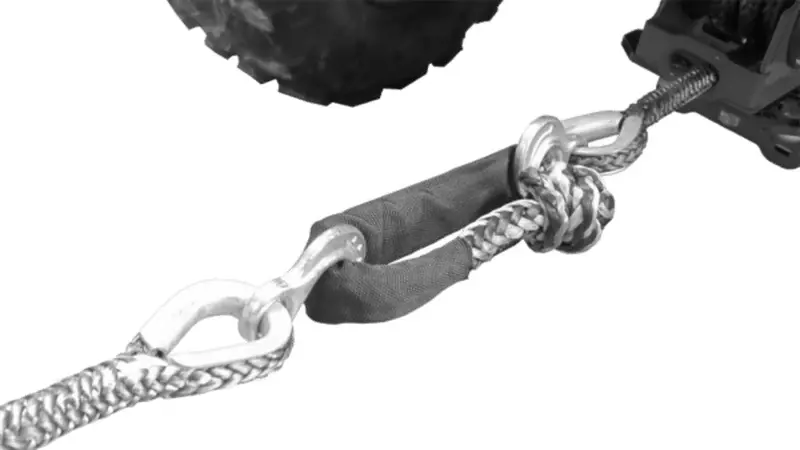 Kfi 3/8" Synthetic Atv / Utv Soft Shackle 2