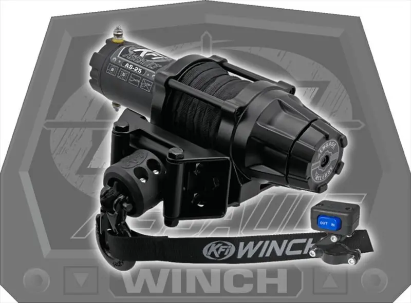 Kfi 50' Synthetic Cable 2500 Lbs Assault Winch 2