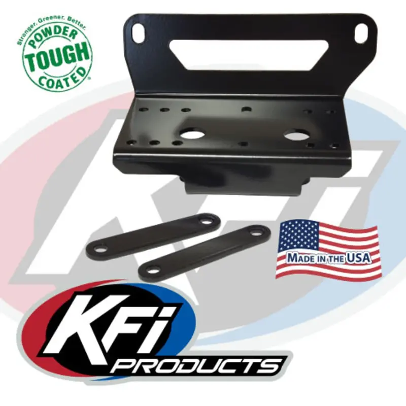 Kfi John Deere Gator Xuv Winch Mount 1
