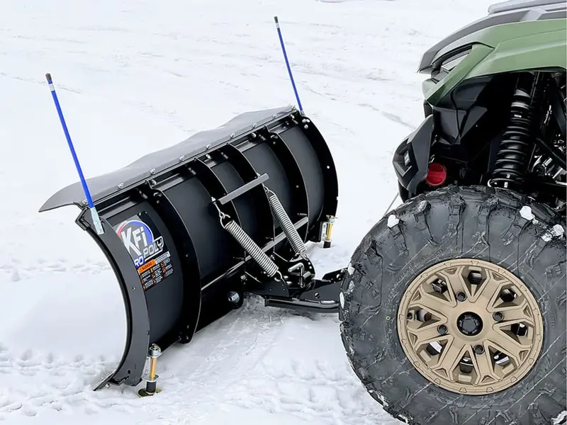 Kfi Kawasaki Complete Snow Plow & Winch Combo 2