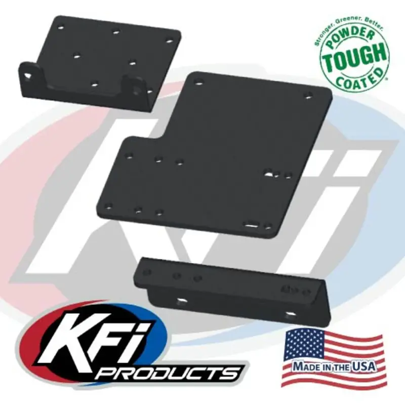 Kfi Kawasaki Mule 4000 Series Winch Mount 1