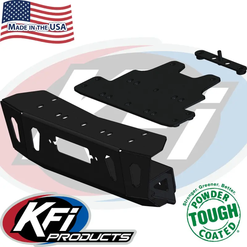 Kfi Polaris '18-'20 Turbo Rzr Xp S Winch Mount 1