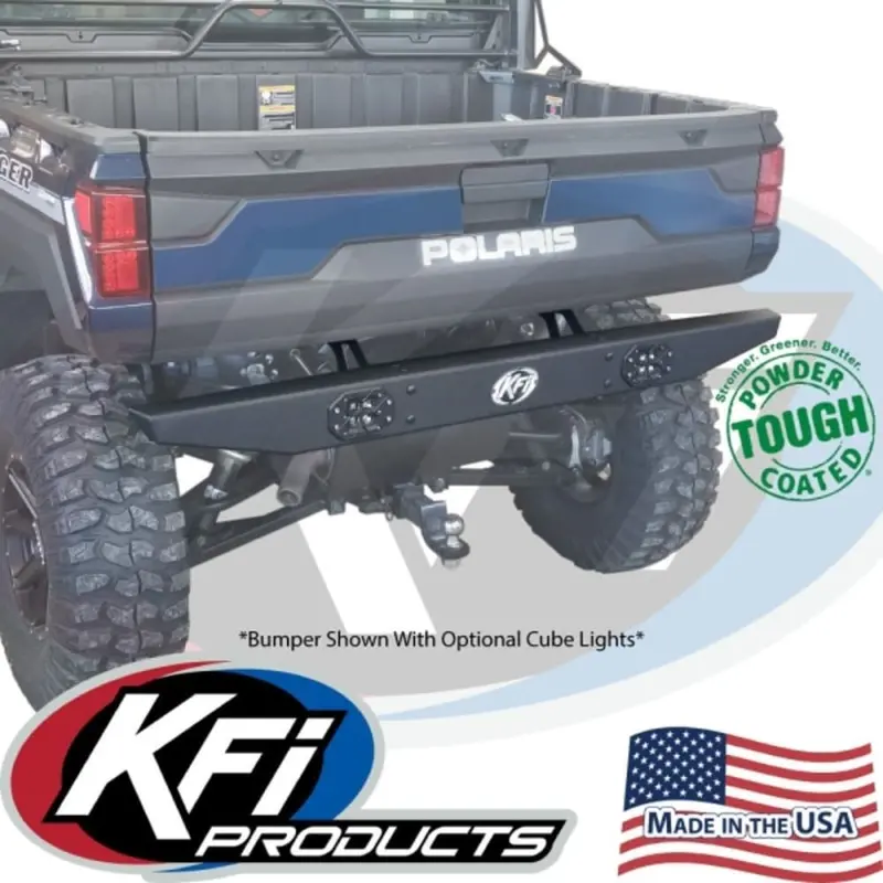 Kfi Polaris Ranger 1000 Rear Formed Bumper 1