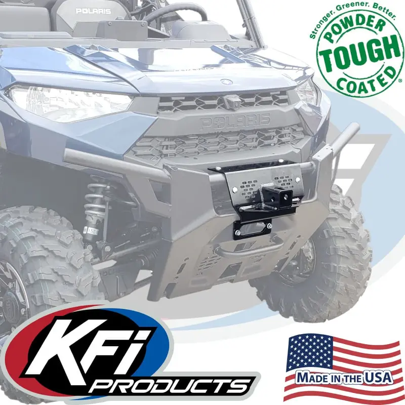 Kfi Polaris Ranger Xp 1000 Front Upper 2 Inch Receiver Hitch 2