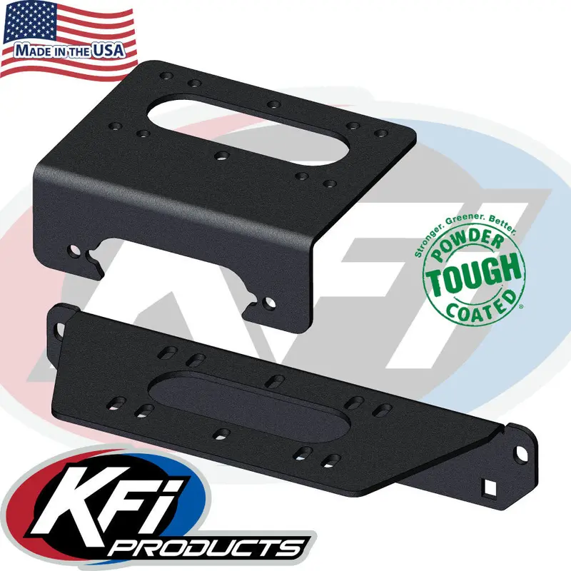 Kfi Polaris Ranger Xp 1000 Winch Mount 1