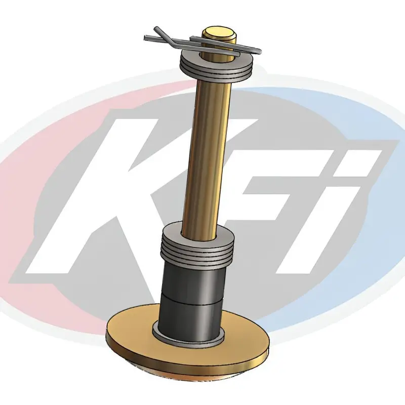 Kfi Single Plow Skid Replacement Kit 1